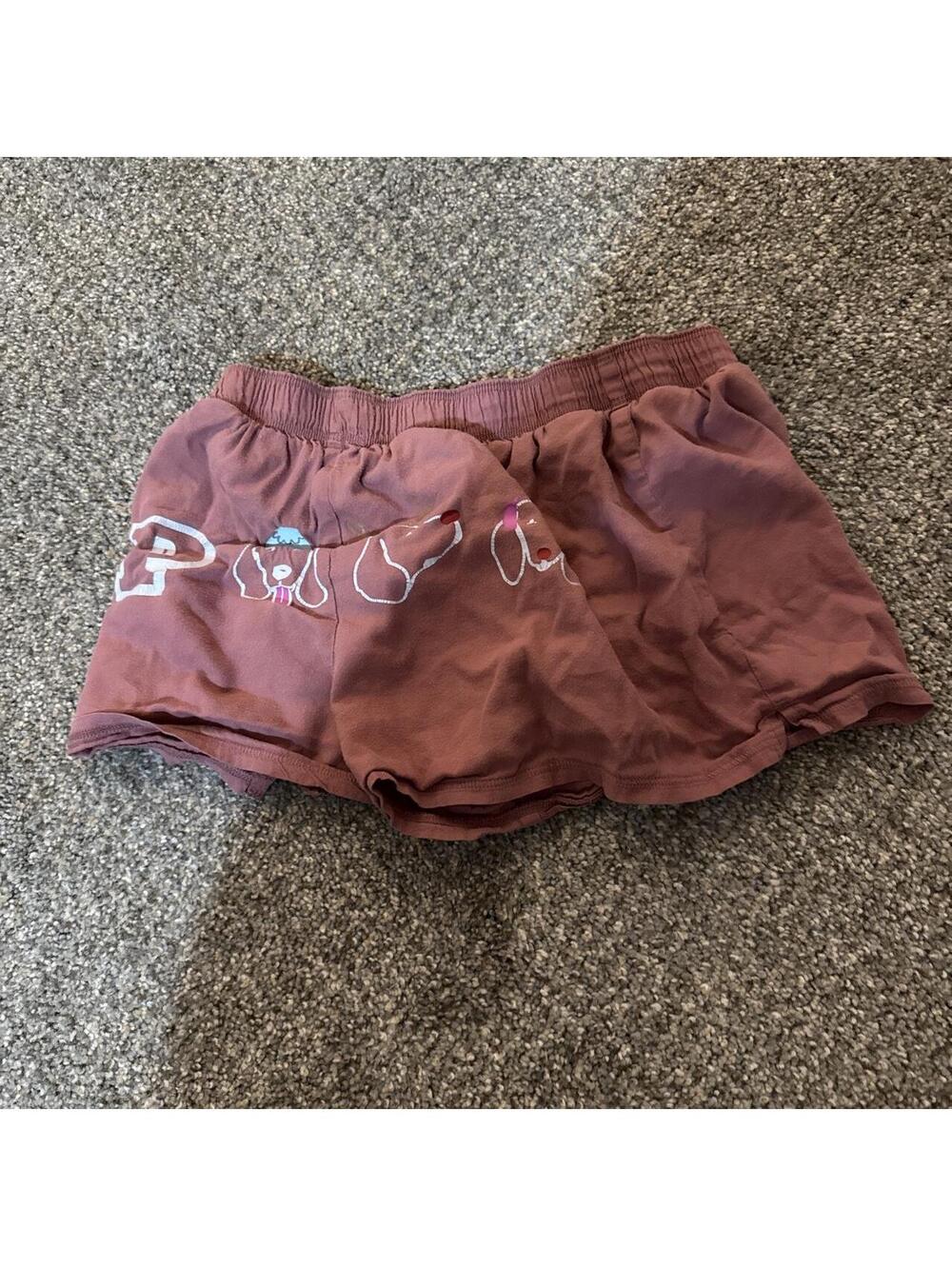 Women's Brown and Pink Shorts